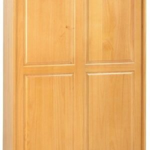 Sol 2 Door Sliding Wardrobe in Antique Pine