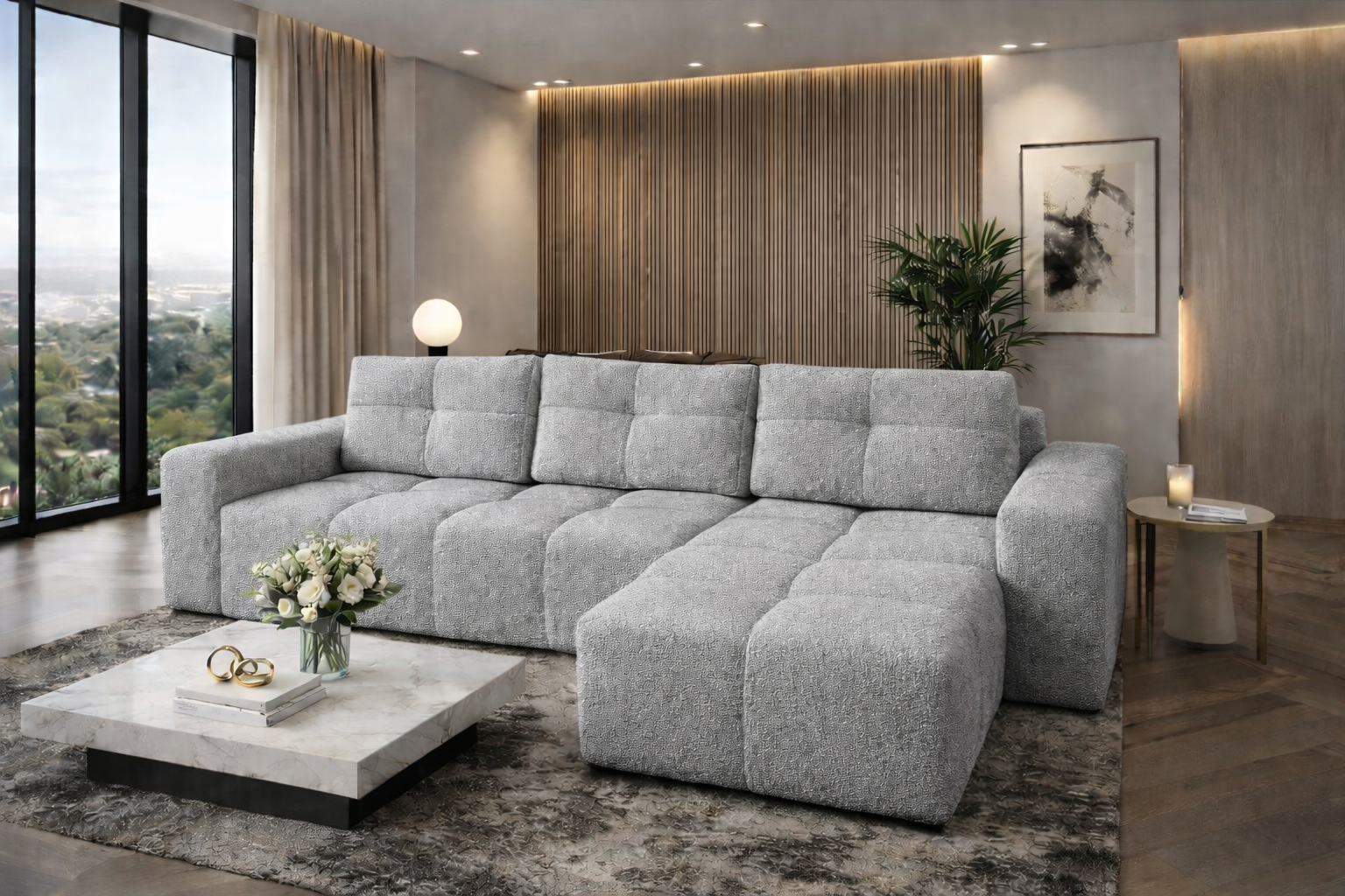 Daisy – Elegant Corner Sofa Bed - Image 5