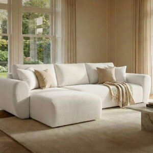LUNA – Stunning Design Corner Sofa Bed with Storage