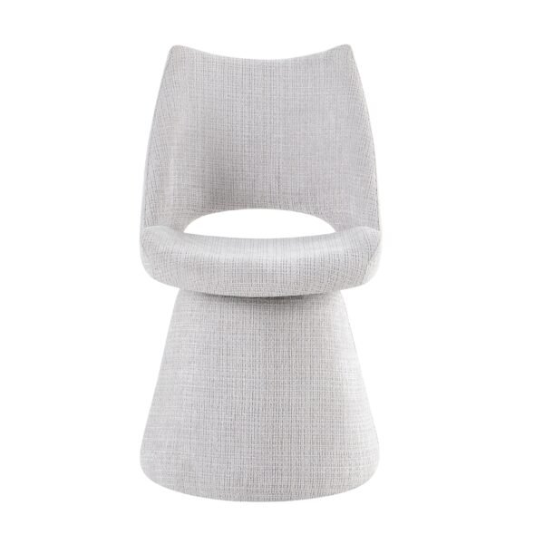 Monaco Pandora Grey Extendable Dining Table 160–240cm | Modern Maryland Swivel Chairs - Image 3