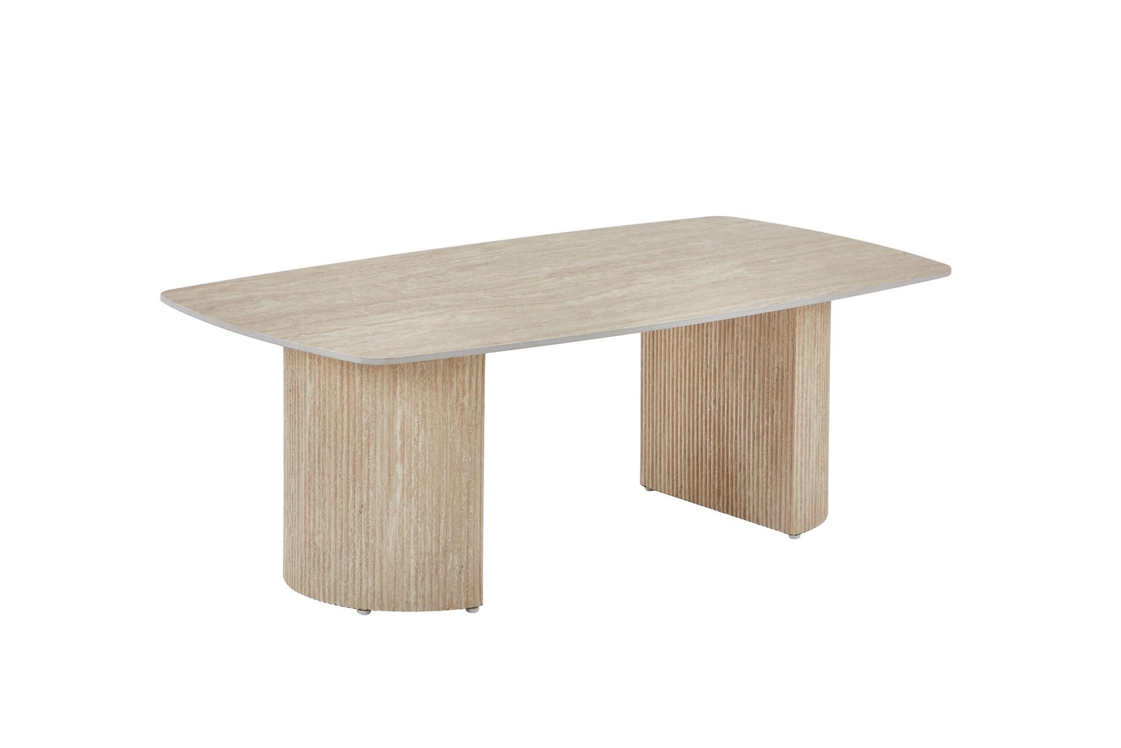 Olympia Beige Contempory Ceramic Coffee Table
